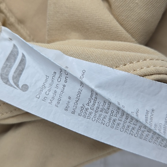 Fabletics Tan Sports Bra M - Picture 5 of 5
